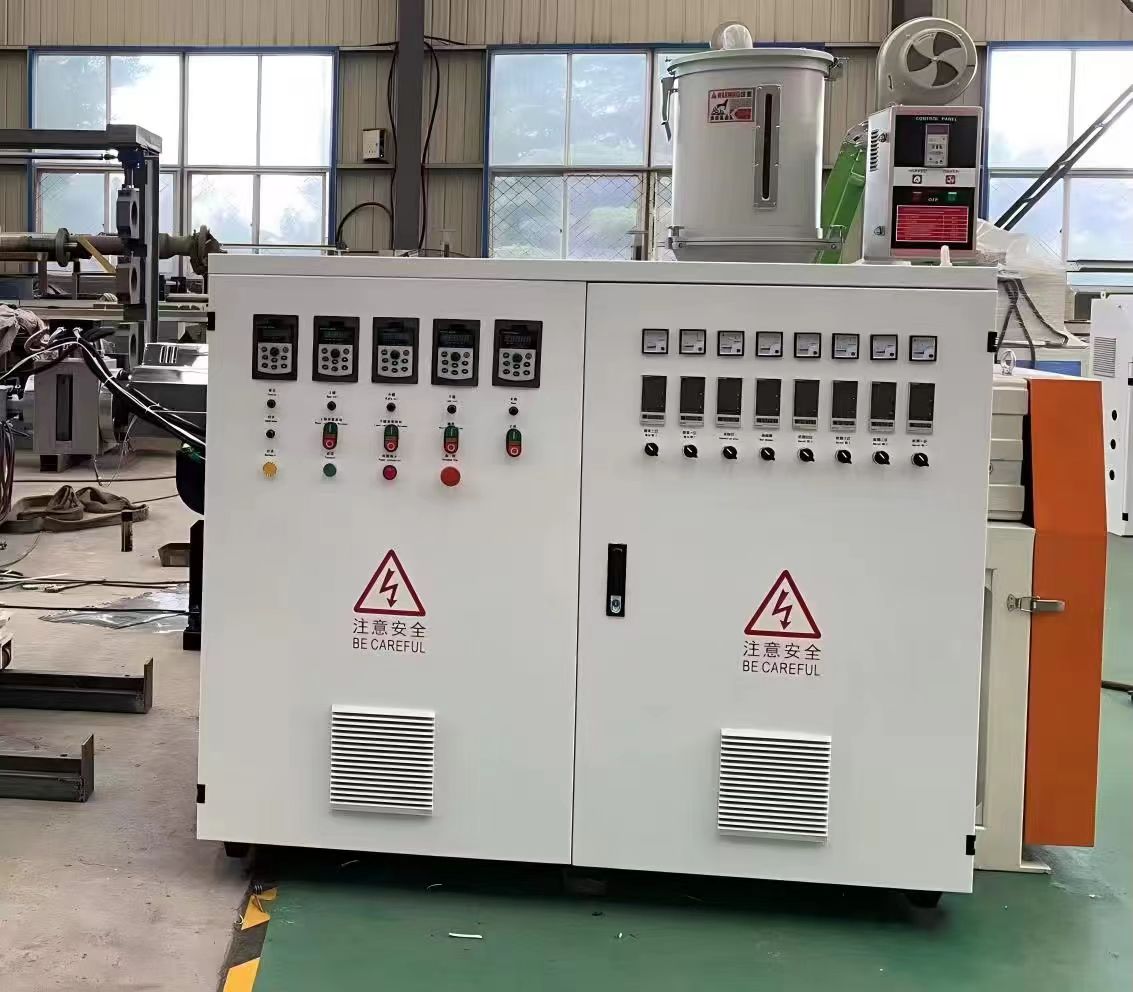 TPE+non-woven stof komposit co-ekstrudering-vandstop produktionslinje